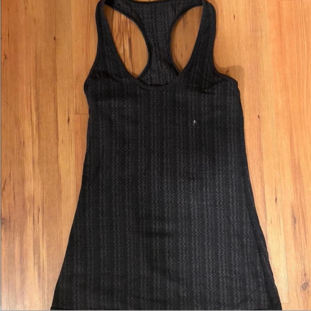 lululemon athletica Black Tank Top
